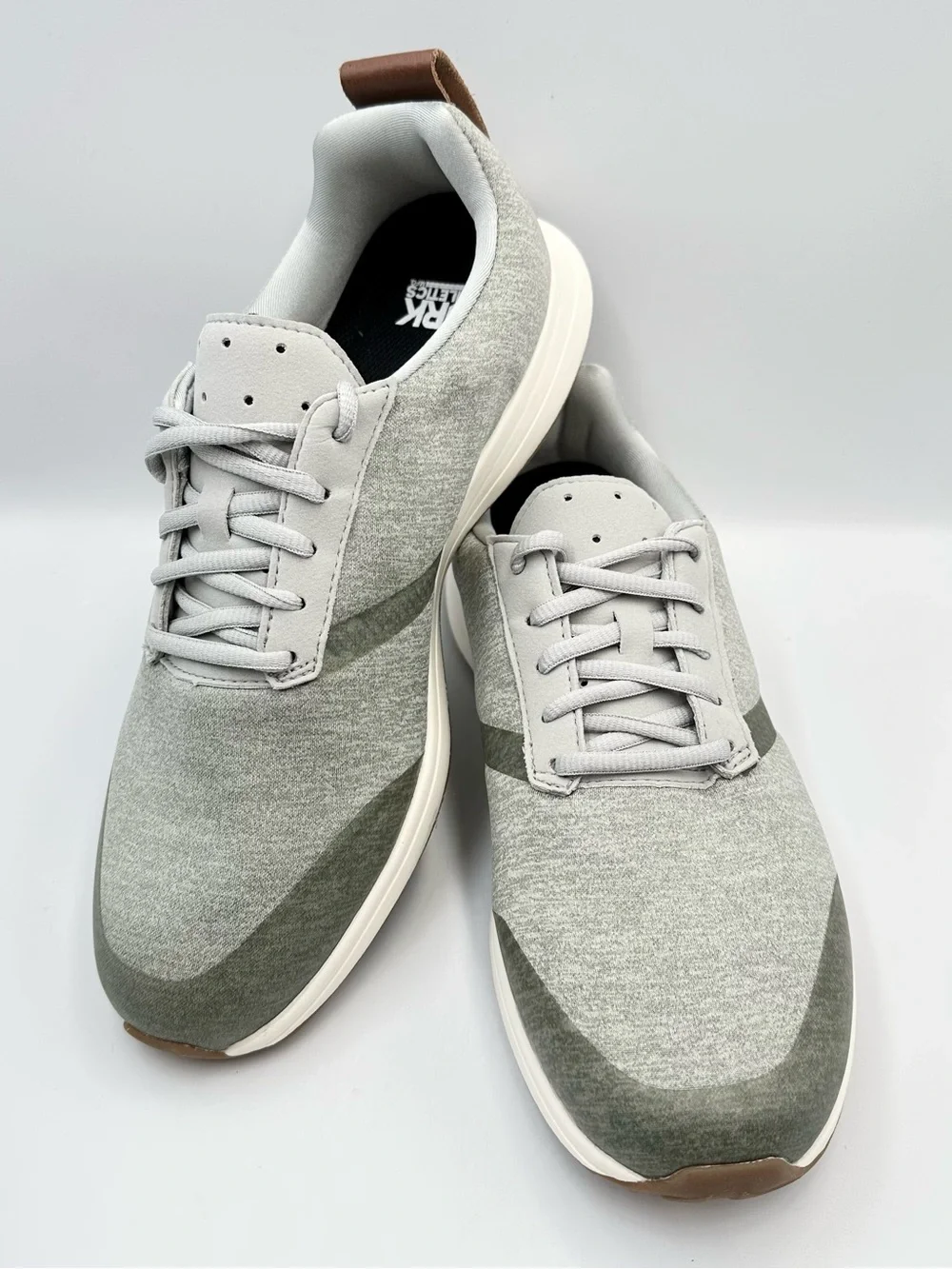 York Athletics The Henry Sweatshirt Runner Grey Heather Sneaker Men 9.5 Women 11